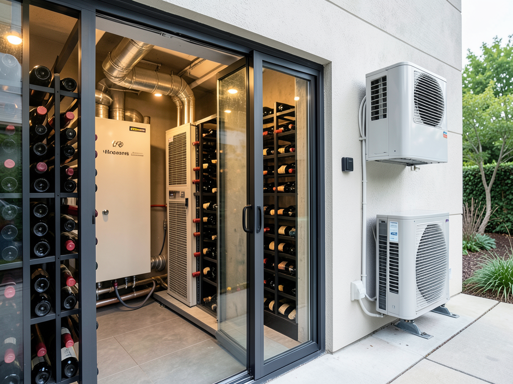 Custom Cooling Solutions for High End Home Wine Cellars in Hawarden Hills