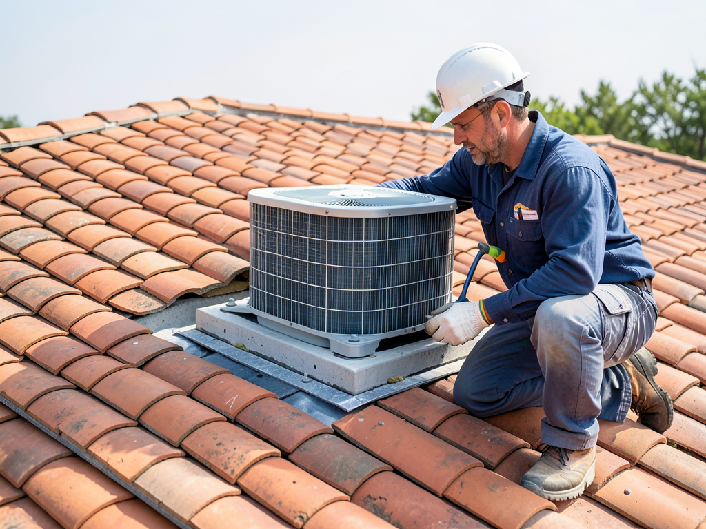 Solving the Challenges of Installing Modern AC on Spanish Tile Roofs in Riverside